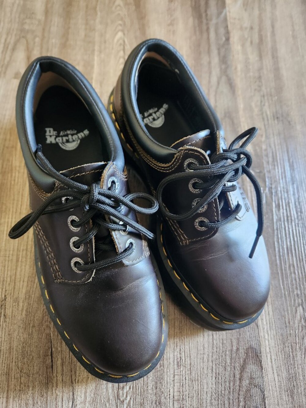Dr Martens 8053 Quad Orleans Platform Shoes